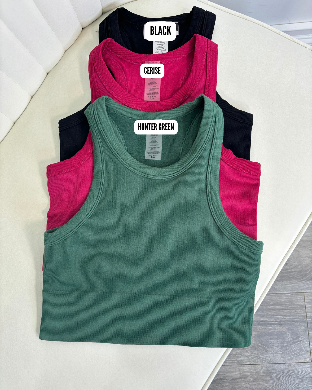 WOMEN'S CROP TANK TOP