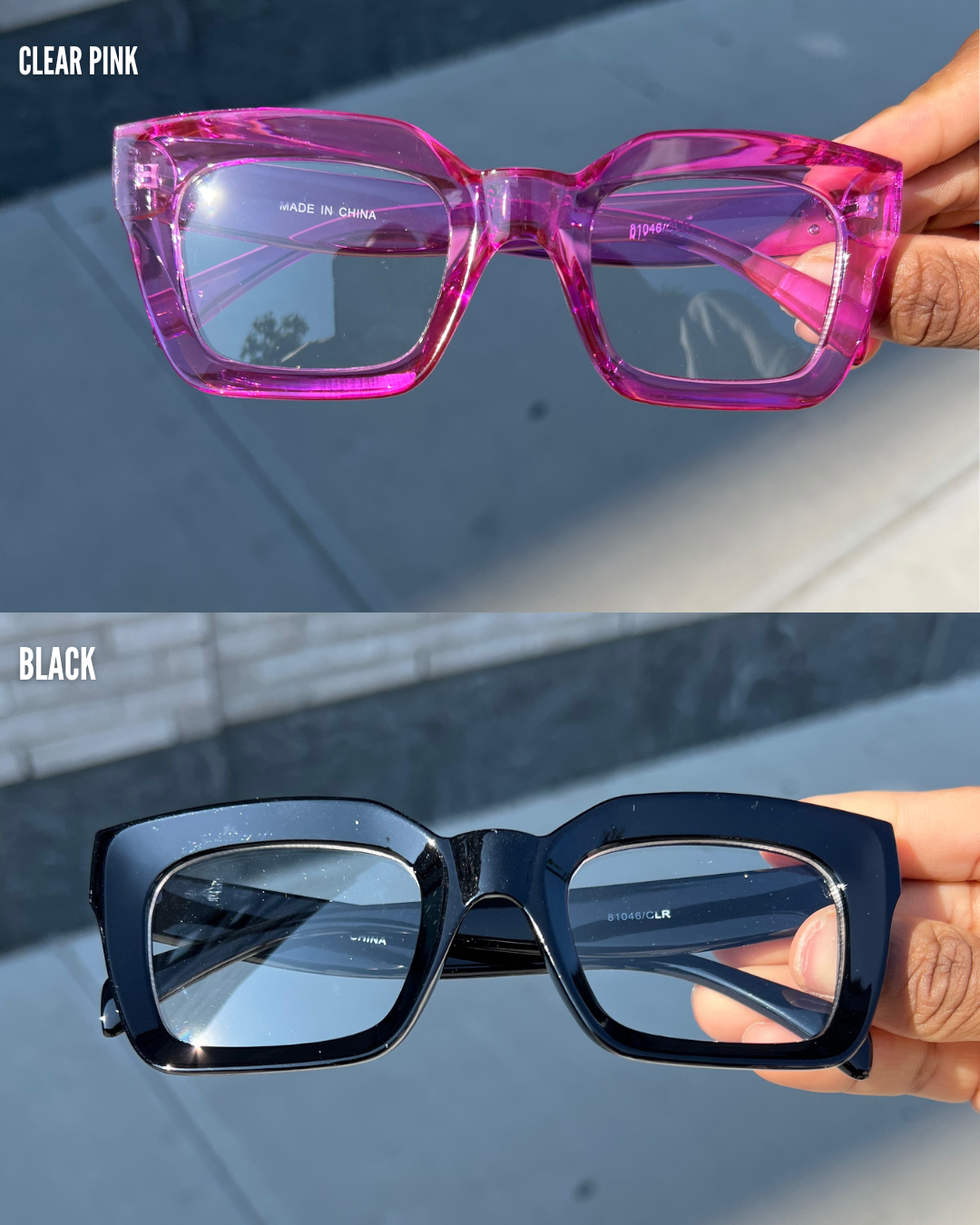 clear optical glasses