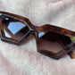 Geometric Cateye Sunglasses