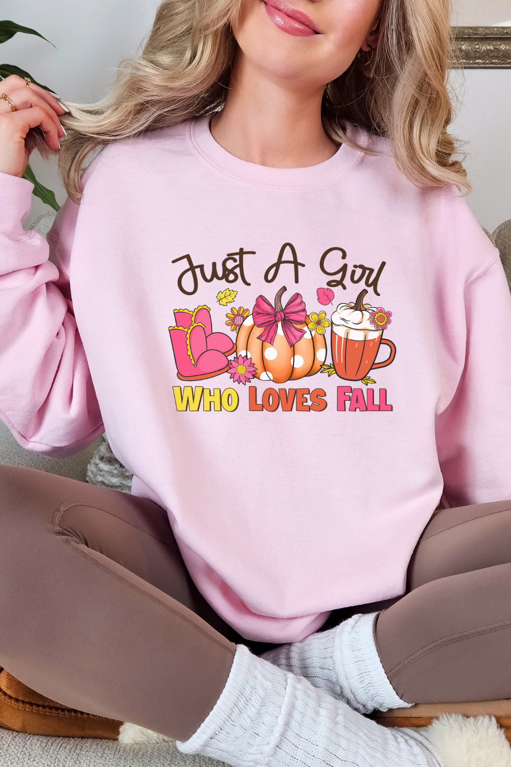 Just A Girl Crewneck