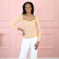 ribbed long sleeve top